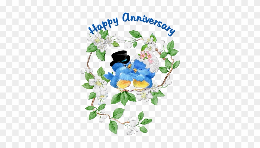 Love Birds Clipart Khoobsurat - Happy Anniversary Love Birds #1060756