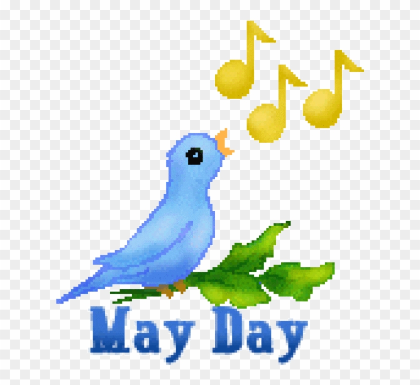 May Day Clip Art Of Flowers And Poles Plus Butterflies - Fête De La Musique #1060765