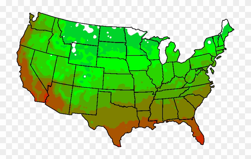 [show]usa Hardiness Map - Map Of Usa Connecticut #1061059