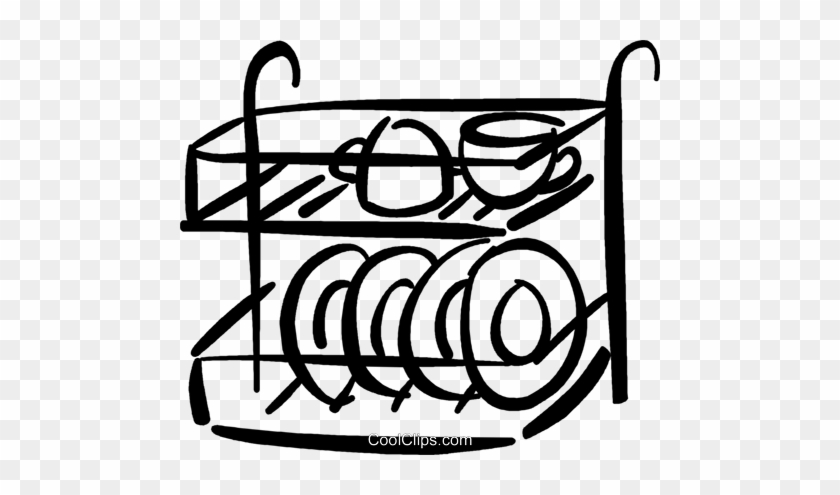 Dishwashers Royalty Free Vector Clip Art Illustration - Lavando A Louça Png #1061082