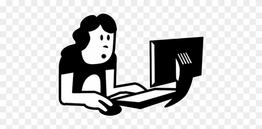 Vector Clip Art Of Female Office Computer User Icon - Esports Is Not A Sport #1061182
