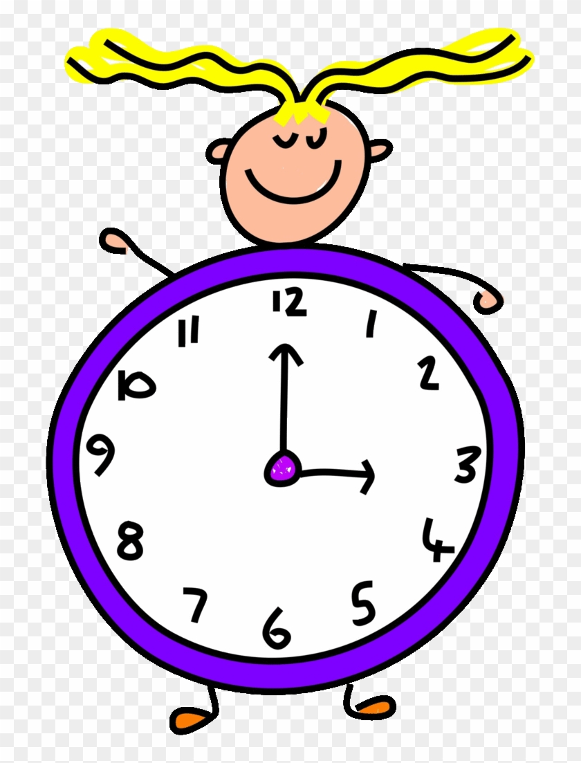 Agenda Clipart - Kindergarten Clock #1061188