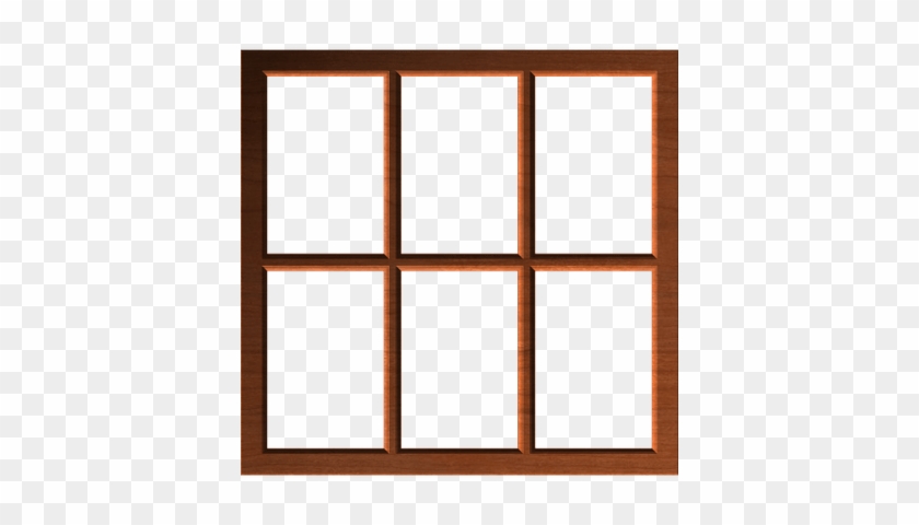 Window Clipart Wooden Window - Clip Art Window Png #1061247
