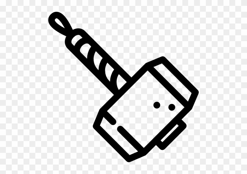 Thor Mjolnir Free Icon - Thor Icon #1061319