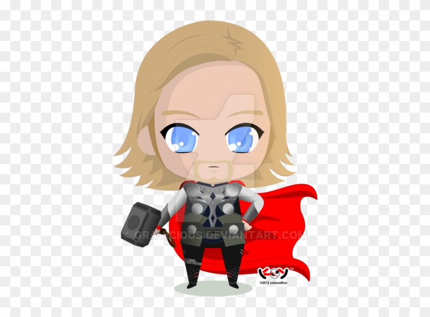 Thor Chibi By Gravicious - Chibi #1061397