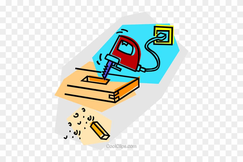Jig Saw Royalty Free Vector Clip Art Illustration - Jig Saw Royalty Free Vector Clip Art Illustration #1061452