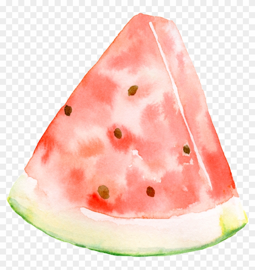 Watermelon Cartoon Transparent In Summer - Watermelon Png Transparent #1061484