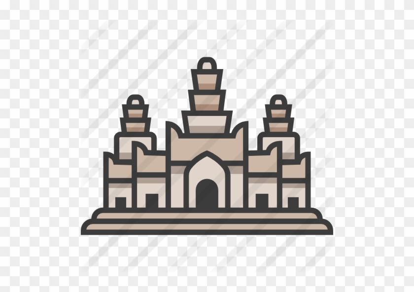 Angkor Wat - Angkor Wat Illustration Simple #1061503