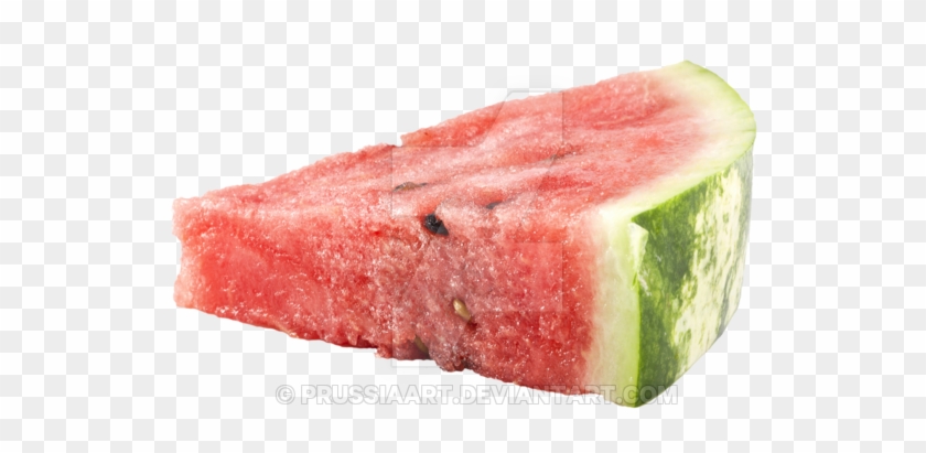 Slice Of Watermelon On A Transparent Background By - Watermelon #1061506