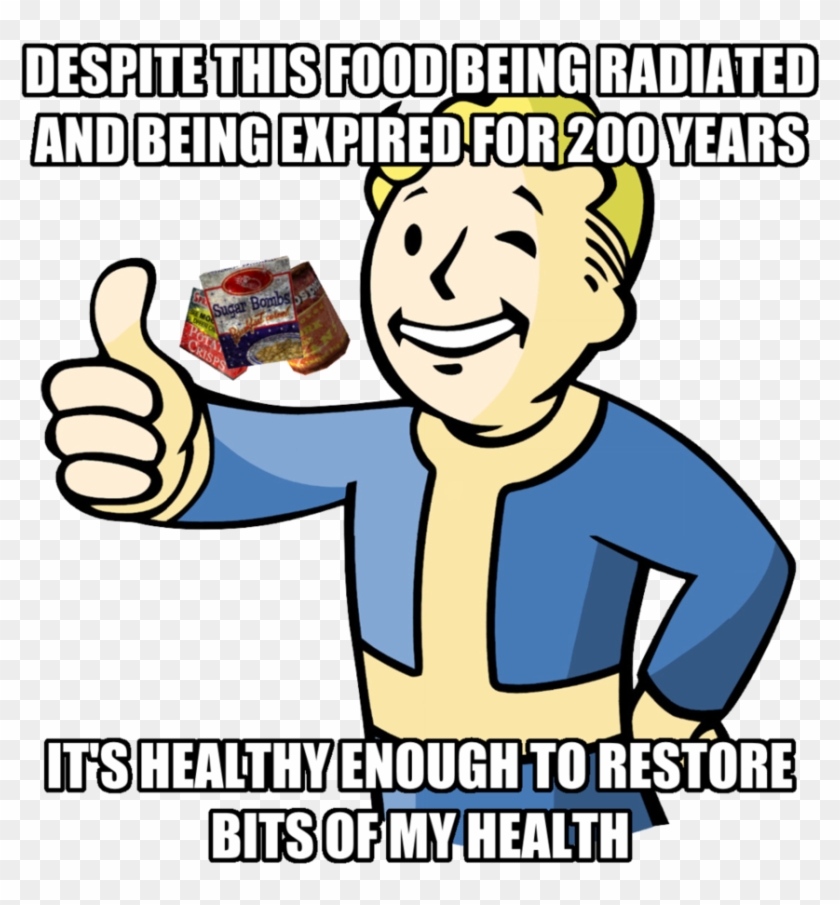 Fallout Food Logic By Guardianstriker - Vault Boy #1061602