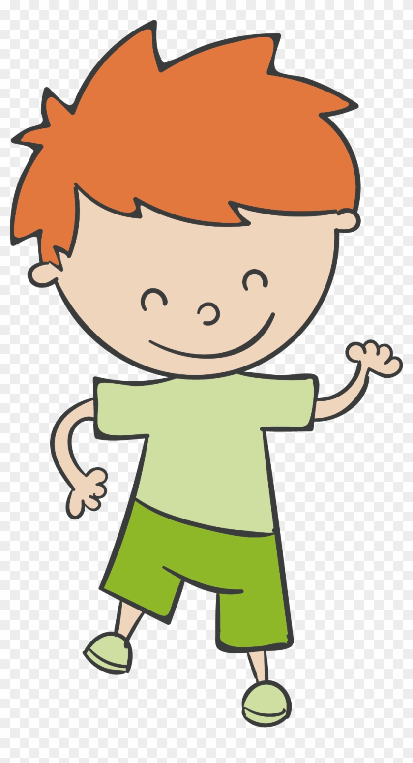 T-shirt Green Brown Hair - Green #1061703