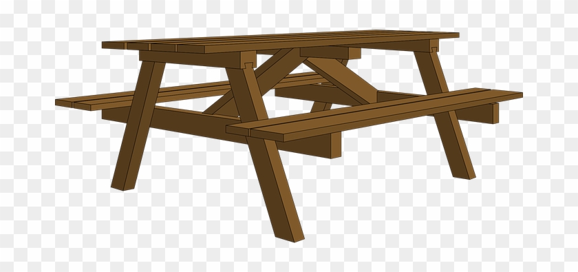 Mesa - Picnic Table Transparent Background #1061734