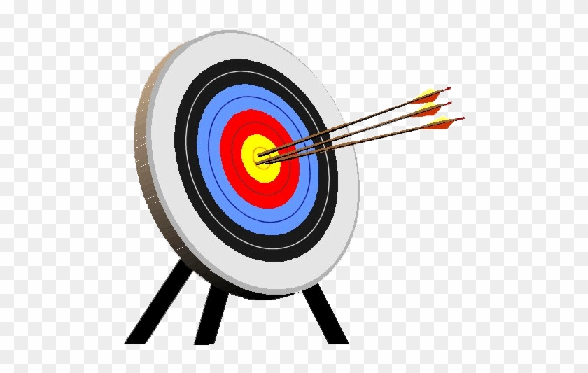 Pix For Learning Targets Clip Art - Target And Arrow Clip Art #1061765
