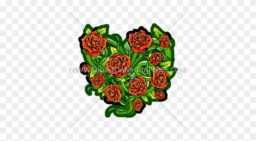 Heart Rose Vine - Garden Roses #1061785