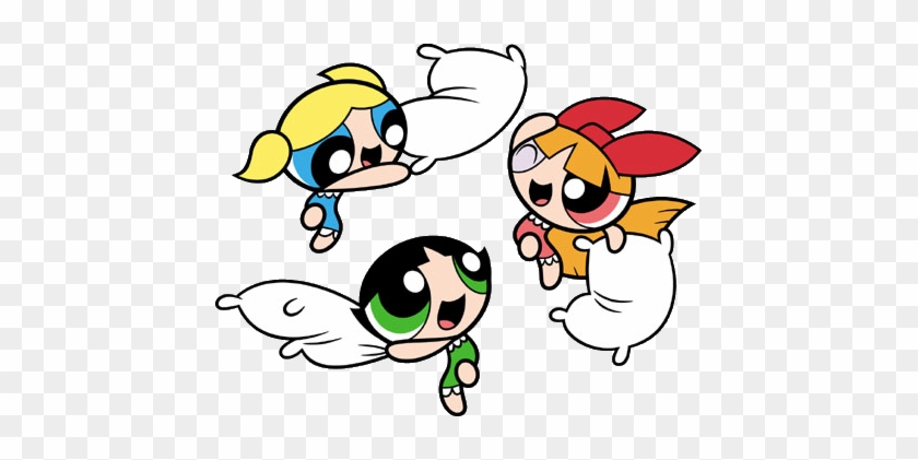 Powerpuff Girls Pillow Fight #1061827