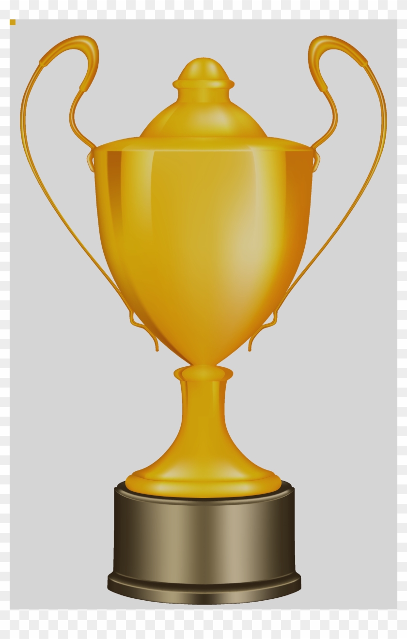 Football Trophy Clipart Clip Art Trophy - Trophy Clipart Png #1061846