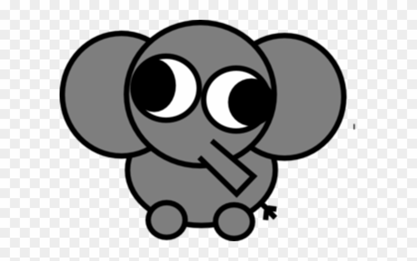 Eye Clipart Elephant - Clip Art #1061845