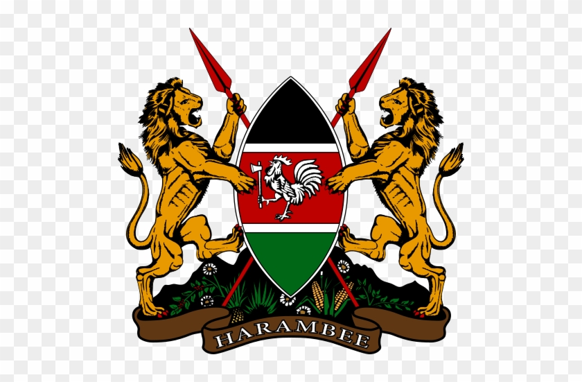 Coat Of Arms Of Kenya Court Of Arms Of Kenya Full Size PNG Clipart