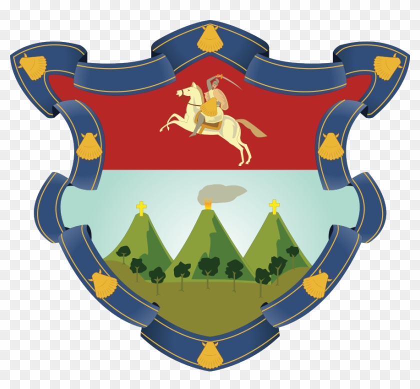 Escudo De Armas De Sacatepéquez - Escudo Del Departamento De Guatemala #1062078