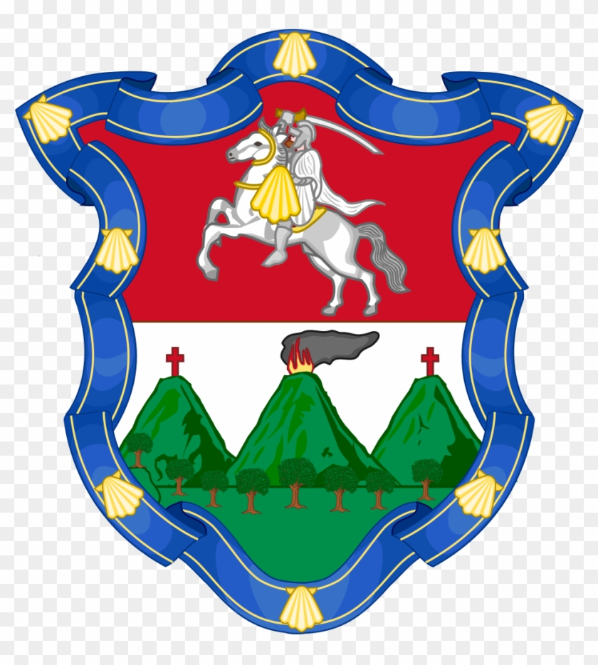 Coat Of Arms Of Guatemala City - Coat Of Arms Of Guatemala #1062079