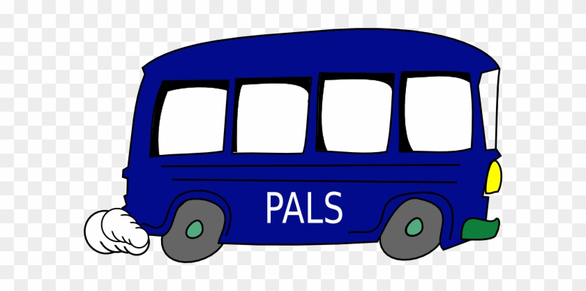 Blue Pals Bus Green Bumper Svg File - Bus Clip Art #1062118