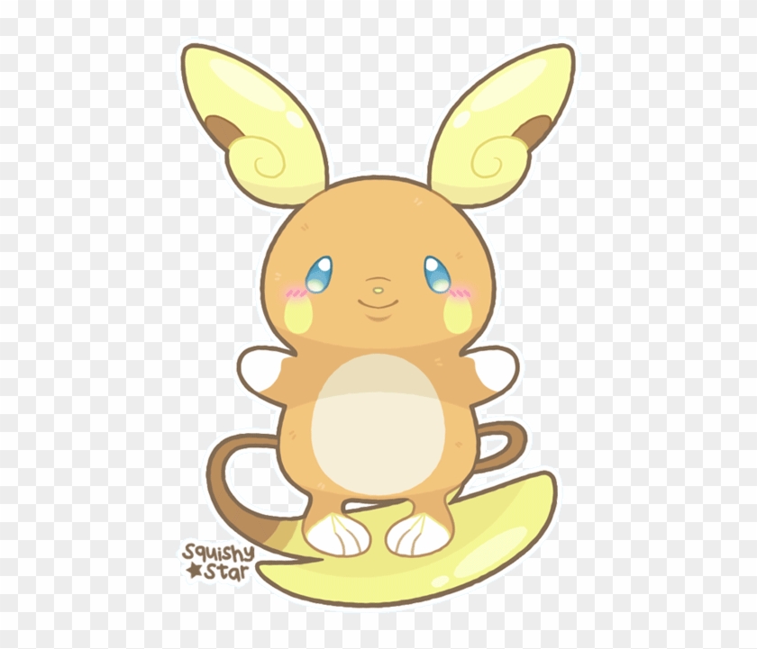 Pokemon Pokemon Sun And Moon Alolan Raichu Raichu Chibi - Imagenes De Raichu Alola Kawaii #1062148