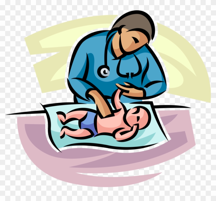 Vector Illustration Of Hospital Maternity Ward Obstetrics - Vector Illustration Of Hospital Maternity Ward Obstetrics #1062174