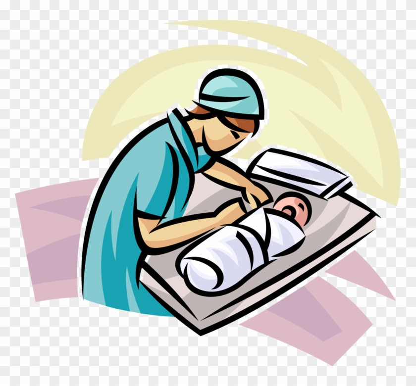 Vector Illustration Of Hospital Maternity Ward Obstetrics - Gender Inequality In India #1062179