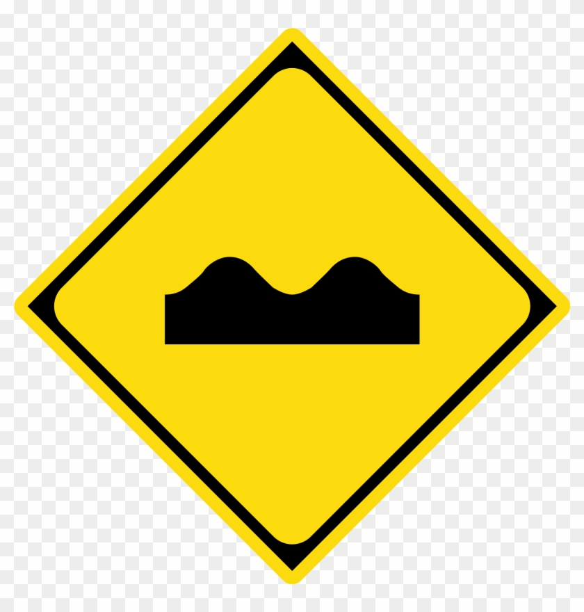 Open - Speed Bump Sign Australia #1062182