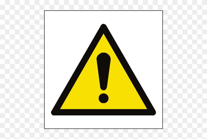Yellow Road Signs Are Warning Signs Download - Electrical Hazard Sign #1062231