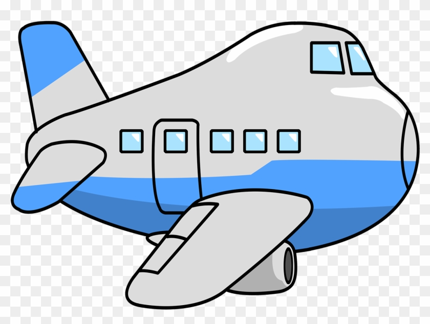 Clipart Airplane - Airplane Coloring Page #1062236