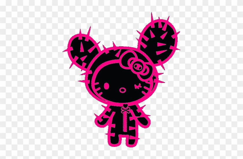 Hello Kitty Tokidoki Cactus Pink By Slitkitten - Cactus Hello Kitty #1062366
