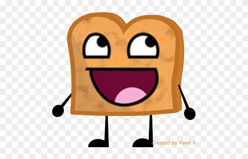 Toast's Epic Face By Thedrksiren On Deviantart - Toast With A Face #1062408