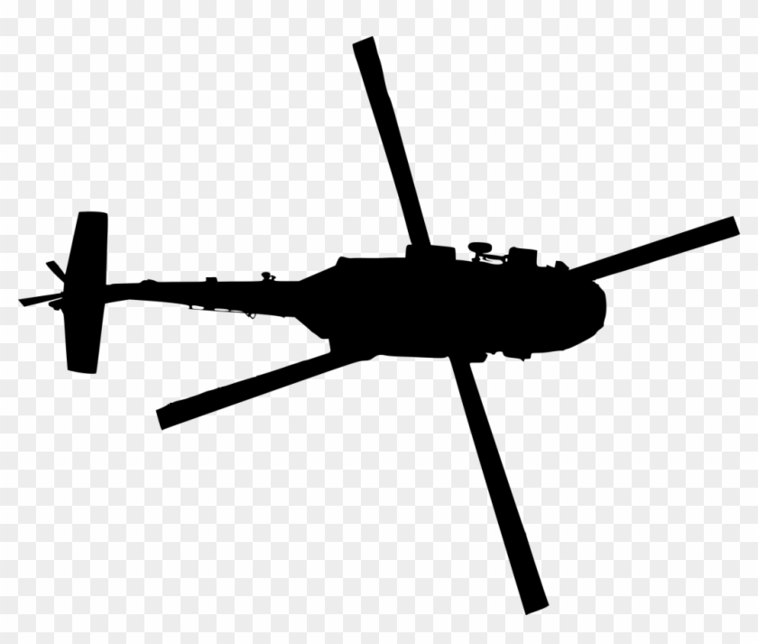 Free Png Helicopter Top View Silhouette Png Images - Helicopter Top View Png #1062469