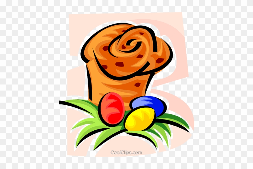 Easter Eggs And Muffins Royalty Free Vector Clip Art - Easter Eggs And Muffins Royalty Free Vector Clip Art #1062484