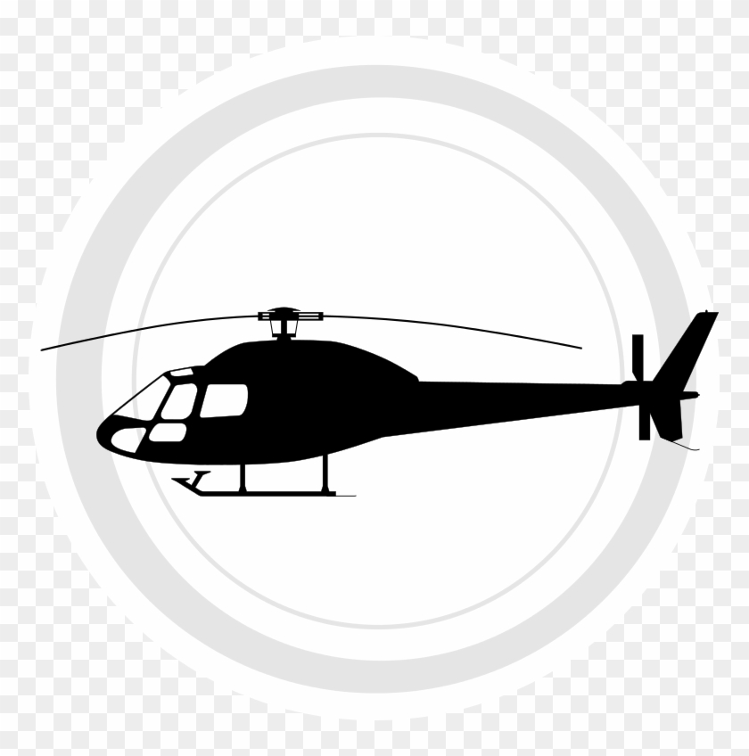File - Heas 355 - Svg - Helicopter Silhouette #1062496