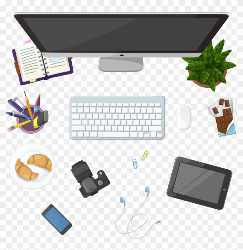 Free Design Illustrations - Designers Desk Png #1062579