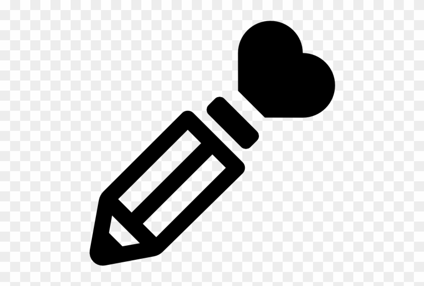Pencil Png Image - Heart Pencil Icon Png #1062577