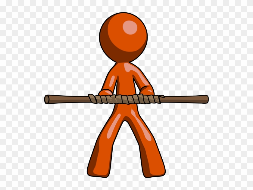 Orange Design Mascot Man - Stock Photography #1062625