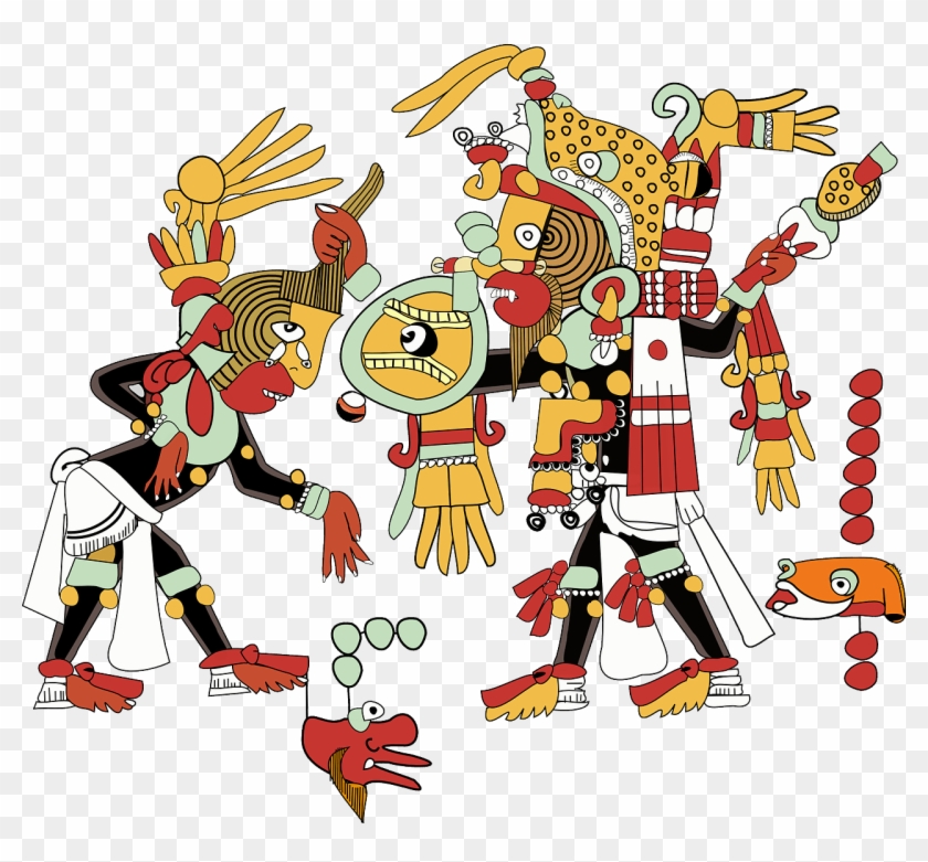 Fact About The Mayans - Aztec And Mayan Coloring Book - 26 Designs Per Page #1062650