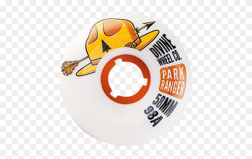 Park Ranger - Kolieska Divine Park Ranger 58mm/98a White #1062665