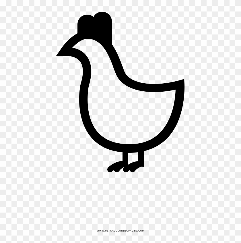 Chicken Coloring Page - Coloring Book #1062760