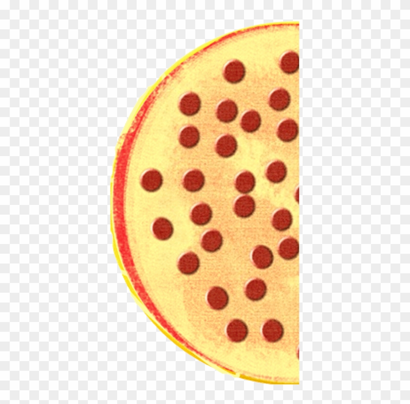 Pizza Clipart Half And Half - Half Pizza Fractions #1062787