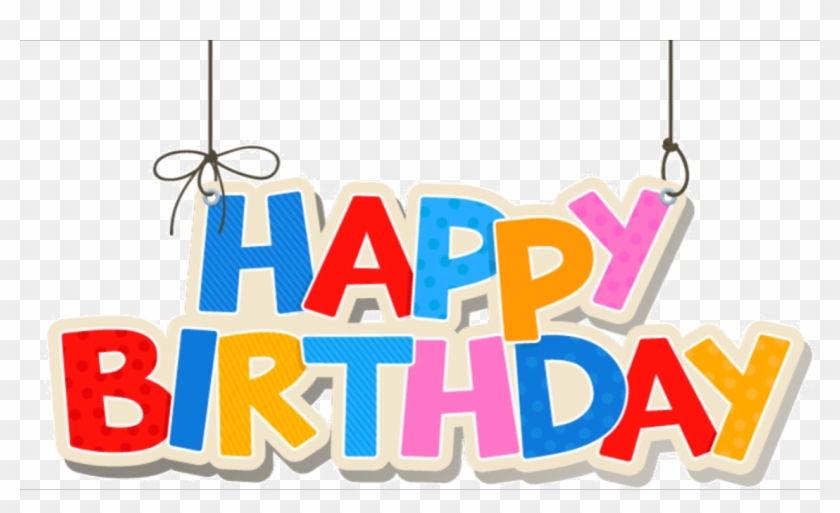 1st Birthday Transparent Background Png - Happy First Birthday Text #1062789
