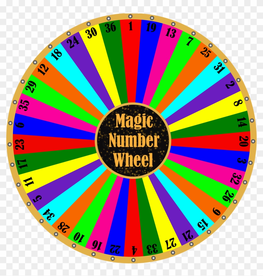 Arrow Wheel Stand - Number Wheel Png #1062877