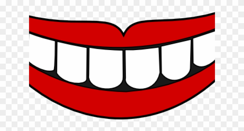 Cartoon Mouth Clipart - Smiley Mouth #1062940