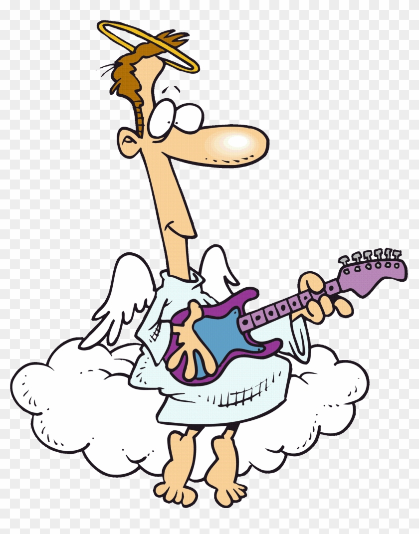 Poems Going Home Heaven Clipart Free Clipart Kqdhmb - Angel Playing The Guitar #1063008