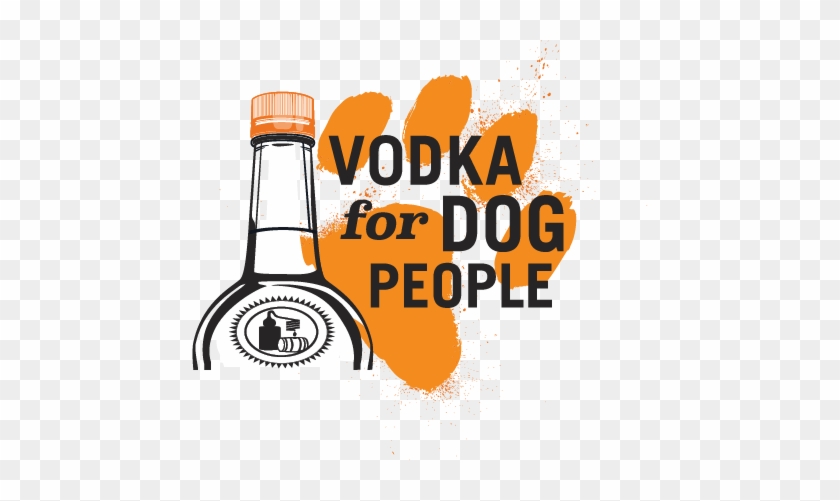Https - //apdt - - False Tito's Vodka 4" Round Sticker Dog People #1063020