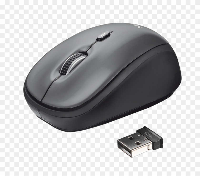 Input Devices - Mouse Wireless - Optical - Mouse Trust - Trust Yvi Wireless Mouse, Red 21434 #1063044