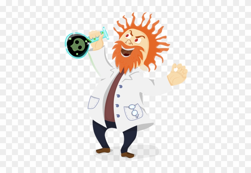 Mad Science Clip Art Alternative Clipart Design U2022 - Scientist Png #1063056